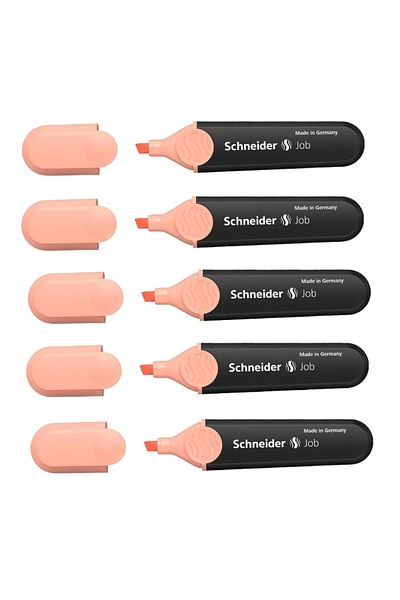 SCHNEIDER هايلايتر باستيل خوخ 1526 - 5 قطع