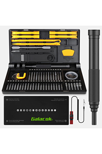 Choice 71 في 1 طقم مفكات براغي يدوية/كهربائية دقيقة 71 في 1 لاسلكي 48 بت مغنا...