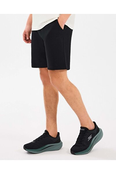 SKECHERS M Essential Sweat Short S2510064 Erkek Şort SİYAH