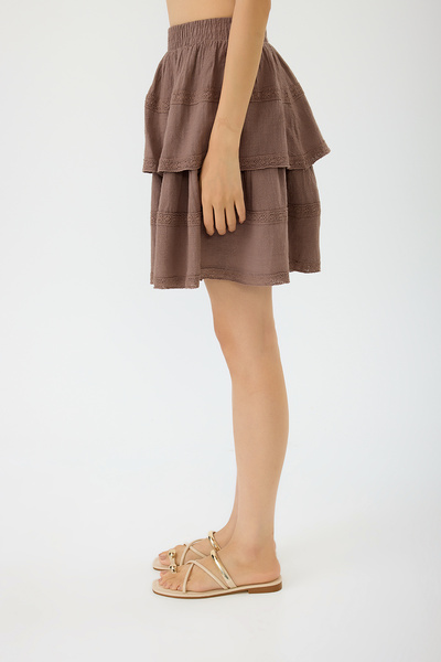 Sevilen Tekstil Λινό φούστα