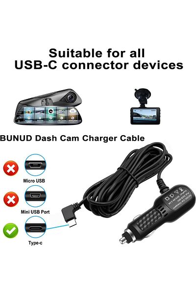 Dobe Car Charger Compatible With Switch High Speed Car Charging Adapter Usb Type-c Charger Cable