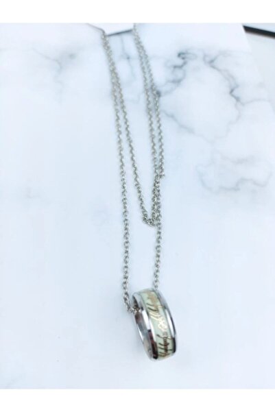 AlpCollection Lord of the Rings Glowing in the Dark Phosphorescent Ring Necklace