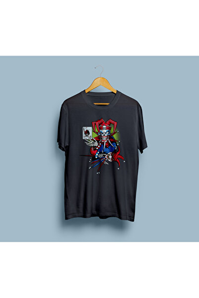 Generic Brand Unisex Oversize Evil JesTer T-shirt