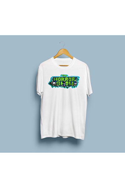 Generic Brand Oversize the Horror Show Design Unisex T-Shirt