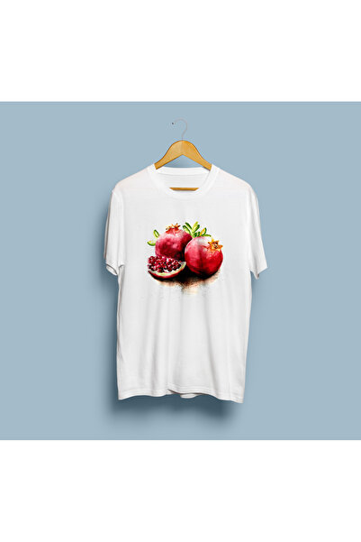 Generic Brand Unisex supradimensionat Design cu rodie tricou