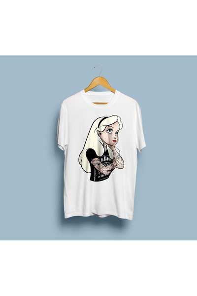 eioswear Σχέδιο Αλίκη στη Χώρα των Θαυμάτων - Μπλουζάκι Unisex oversized