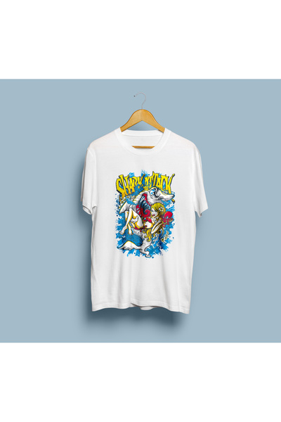 eioswear Μπλουζάκι Unisex oversized Shark Attack