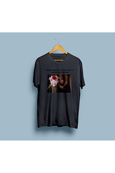 eioswear تي شيرت كبير الحجم للجنسين بتصميم جوي مونيكا