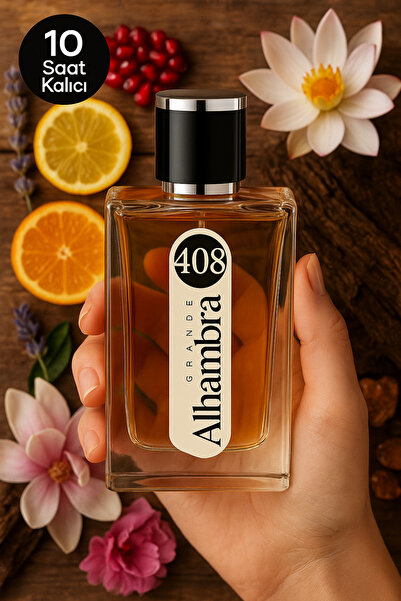 Grande Alhambra GA 408 Kadın 50 ml Parfüm Edp Floral Nar, Çiçek Akorları, Lot...