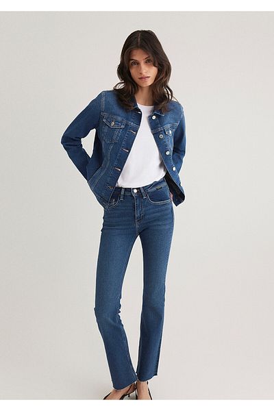Mavi Jachetă Daisy Casual Vintage Dark Jean 1113632061