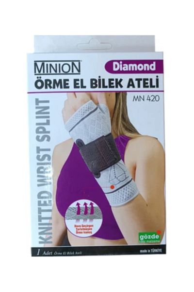 Minion Knitted Reversible Hand Wrist Splint No: 3