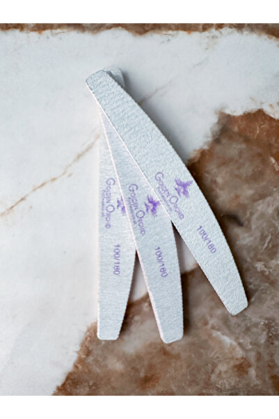 Nera Classy 3 Adet Profesyonel Kağıt Törpü, Manikür Ve Pedikür Için Çift Taraflı, Kolay Uygulanabilir Törpü