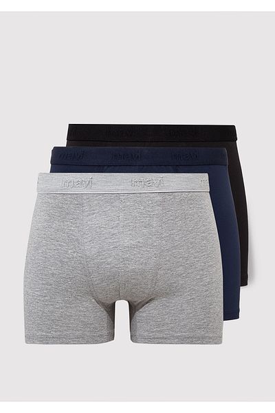 Mavi Triple Basic Boxer 0911411 -900