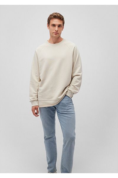 Mavi Μπεζ φούτερ Crew Neck - 0s10161-70322