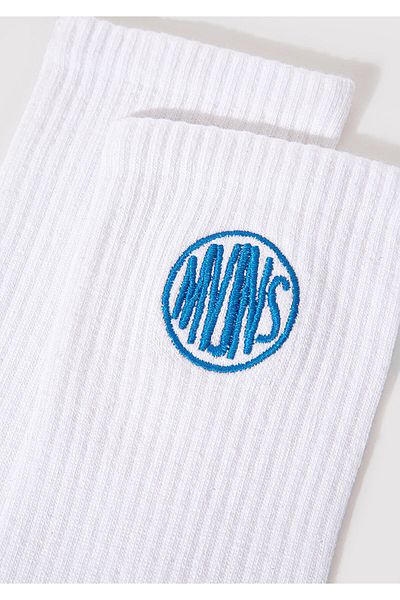 Mavi Чорапи с бели детайли на логото с бродерия - Mvjns 0911590 -620