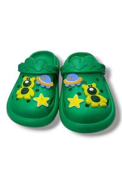 Twingo Girl - Emoji Patterned Cross Garden Beach Bathroom Slippers Sandals