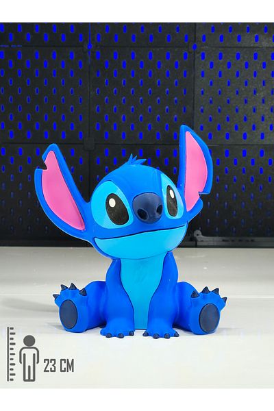 Suelo Butik Giant Size! 26cm Stitch Figure Stitch and Lilo Movie Characters Figure Toys (1 Piece)
