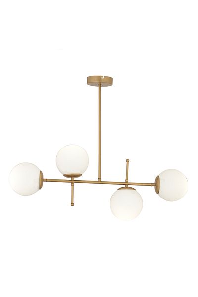 Apliqa Lustra HubRom, GUNAY 3577-04-FR 85x67 cm 4xE27-60W Antiq