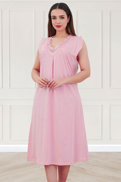 Bella Linda Cotton Large Size Classic Mother Nightgown