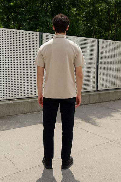 ELZE Fashion Men'S, with Elasticated Waist, Summer-Spring, Old Money Culture, Cotton