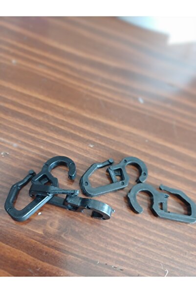 DİLETTO Cortina rustică, clemă / buton din lemn și plastic 25 buc