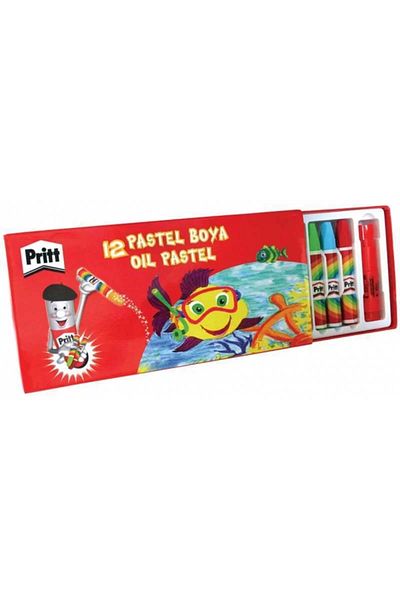 Pritt 12 Color Pastel Paint Cardboard Box