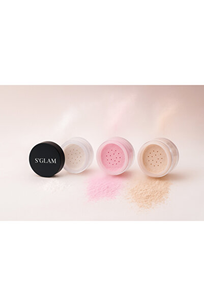 S'GLAM PINK TRANSPARAN PUDRA