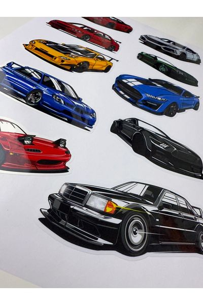 cakaybu Car Sticker (Sticker) Notebook, Helmet, Wall, Bicycle, Motorcycle, Cabinet, Door A4 Sizes