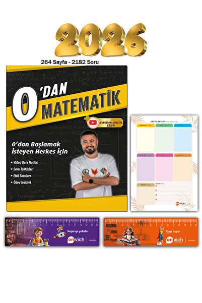 REHBER MATEMATİK YAYINLARI Rehber Matematik Ile 0 Dan Matematik Kamp Kitabı H...