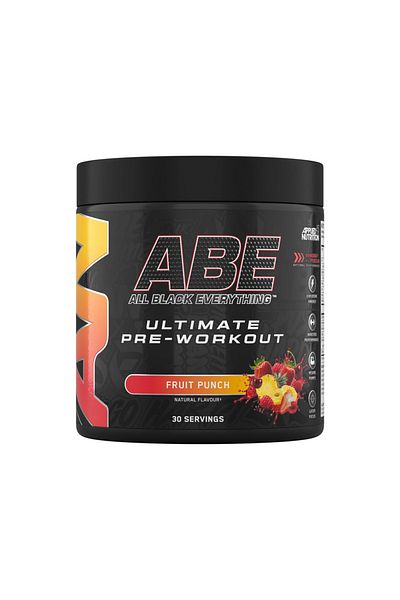 applied nutrition Abe, Fruit Punch, 375 Gm, Pre Workout Powder Energy