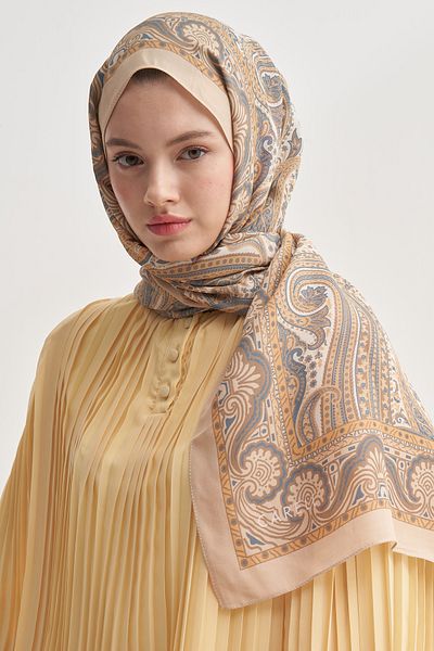 carell Ravena Lemon Nilla Cotton Shawl