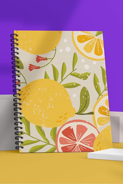 Apeirona Notebook - Bullet Journal | Dotted | Steel Spiral | 100 Pages | Thick Cardboard Cover |