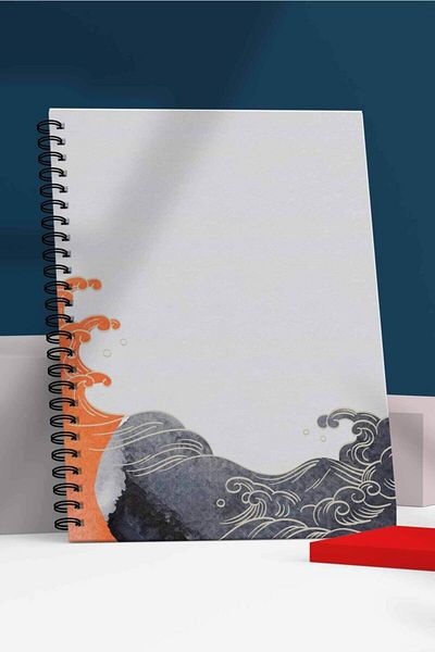 Apeirona | Limitless Art Notebook - Bullet Journal| Dotted| A5| Steel Spiral| 90 Sheets| Hard Cardboard Cover