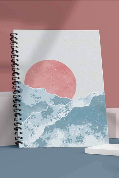 Apeirona | Limitless Art Notebook - Bullet Journal| Dotted| A5| Steel Spiral| 90 Sheets| Hard Cardboard Cover