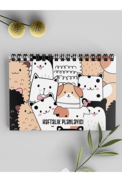 Apeirona Седмичен планер | Стоманена спирала | Специален продукт | 52 листа