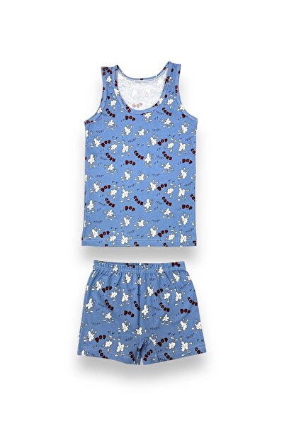 Erdenay Tekstil Set de pantaloni scurți pentru băieți cu model