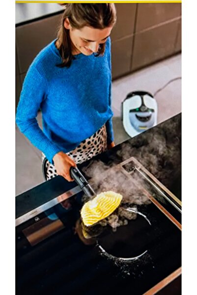Karcher Sc 3 Deluxe Buharlı Temizlik Makinesi Cam Temizleme Aparatı Halı Başlığı 15li Bez