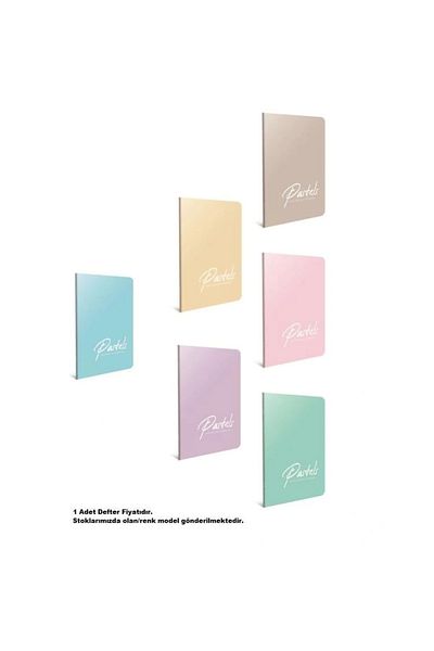 Gıpta Pastels A4 Wire Stitched Pp Cover 40 Yp Lined Notebook