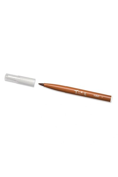 Bic Visa Brush Tip Felt Pen 10pcs