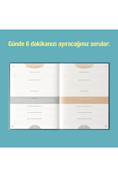 Pegasus Yayınları 6 Dakikalık Günlük (Ciltli) - Dominik Spenst