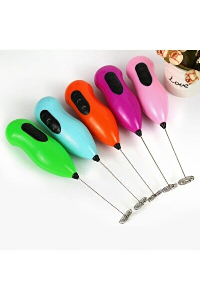 Genel Markalar Pilli Mini Mixer Kahve Süt Köpürtücü Karıştırıcı