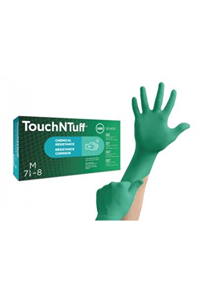 ANSELL 92-600 Kimyasal Korumalı Kullanat Nitril Iş Eldiveni (100 ADET/KUTU)