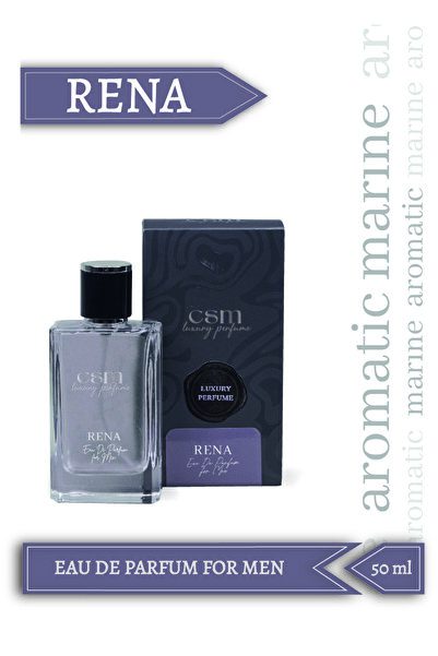 Rena Erkek Parfümü Edp 50ml- Ferah, Canlı Ve Hafif Odunsu Koku