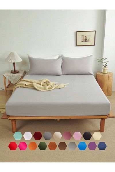 Soft Colours Σετ σεντόνια διπλό - μονό όλα τα μεγέθη 160*200 180*200 100*200 90*190
