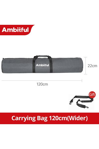 AMBITFUL 120cm AMBITFUL TB PRO 50/60/70//80/90/100/110/120/130/140cm Padded Camera Monopod Tripod Carrying B
