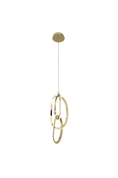 Apliqa Lustra Led Hubrom, Cara 24011-50y 35x100 Cm 66 W Auriu,lumina Calda,rece,neutra