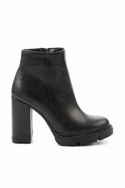 Bambi Siyah Kadın Bot & Bootie K02215300309