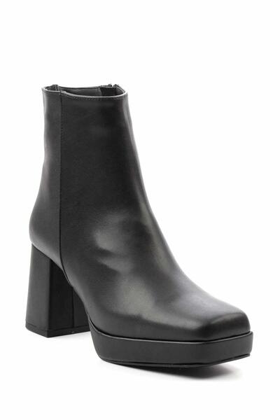 Bambi Siyah Kadın Bot & Bootie K02527302309