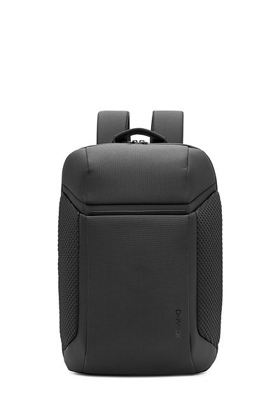 Derimod D-Pack Men's Black Fabric Backpack 24Wbd30166F
