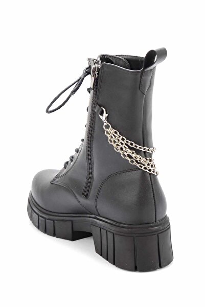 Bambi Siyah Kadın Bot & Bootie K02526091609